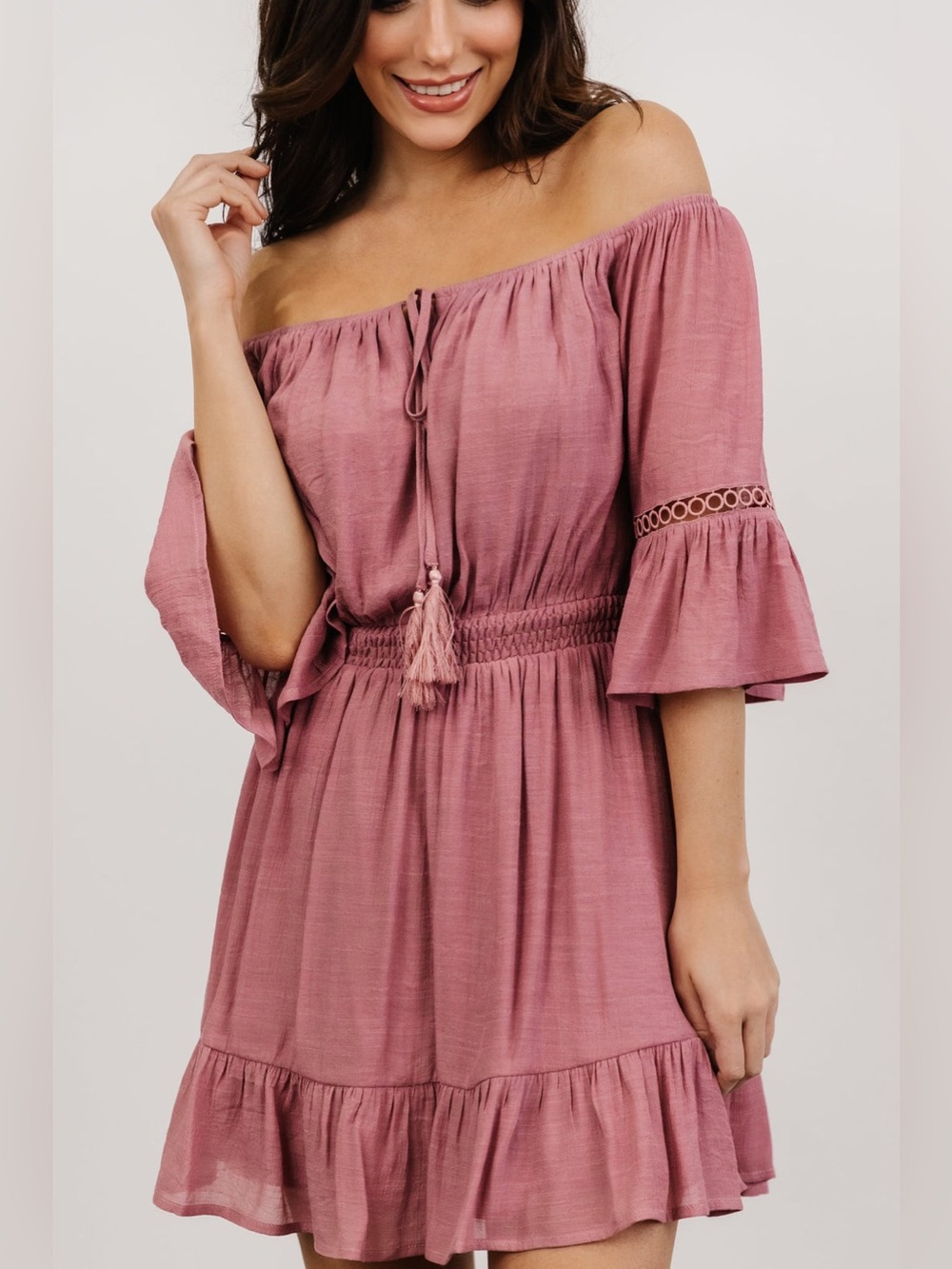 BALTIC BORN Pink Mauve Dress